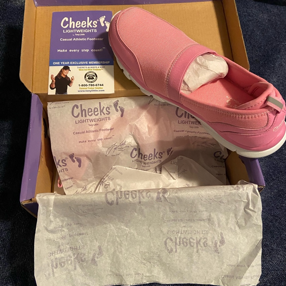 Tony Little Cheeks Athletic Shoes Size 8
